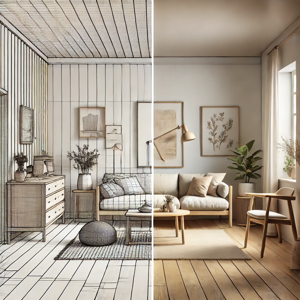 interior design rendering services 