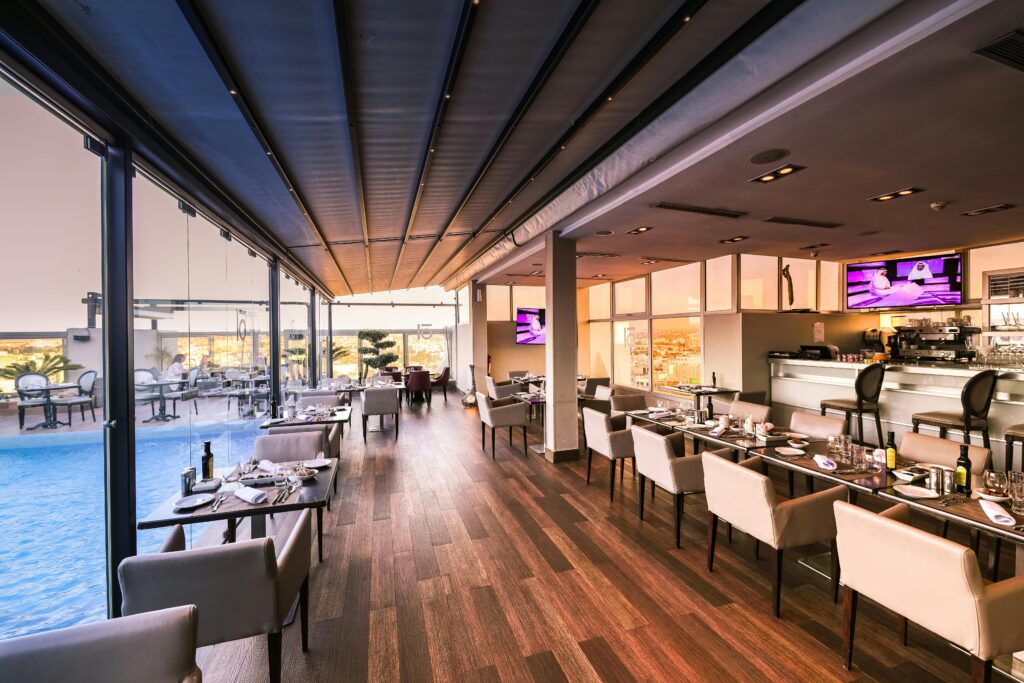 Interior design for restaurant and bar