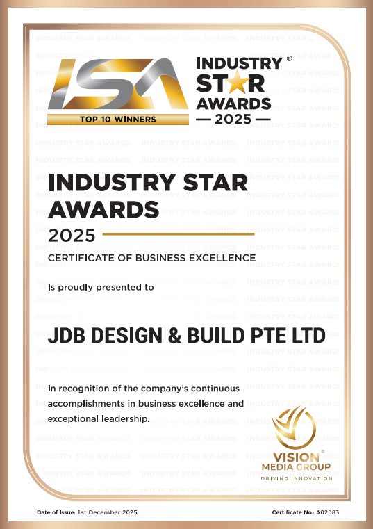 JDB Design & Build Pte Ltd portfolio